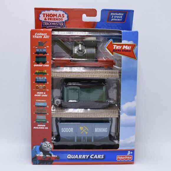 Fisher-Price Other - Quarry Cars Wagons Cargo Set Thomas & Friends Motorized Railway Fisher Price New
